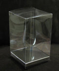 50 Pack of 5x8cm Clear PVC Plastic Folding Packaging Small rectangle/square Boxes for Wedding Jewelry Gift Party Favor Model Candy Chocolate Soap Box - SuperSaverAU - view 1