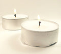 20 Pack Tea Light Candles - White Smokeless Tealights Unscented - 9 Hour Burn Time - SuperSaverAU - view 3