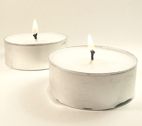 20 Pack Tea Light Candles - White Smokeless Tealights Unscented - 9 Hour Burn Time - SuperSaverAU - view 3