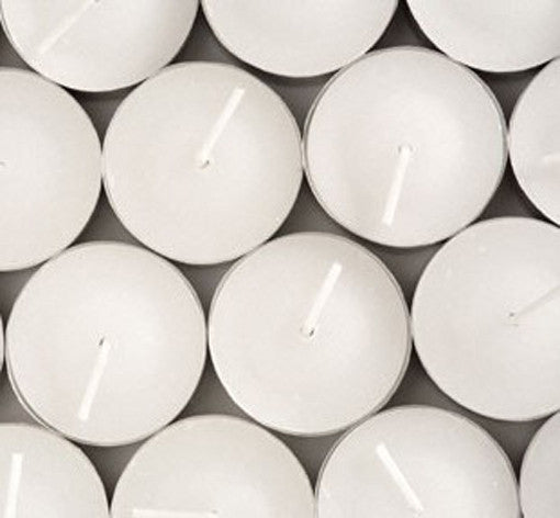 50 Pack Bulk Tea Light Candles - White Smokeless Tealights Unscented - 9 Hour Burn Time - SuperSaverAU - view 2