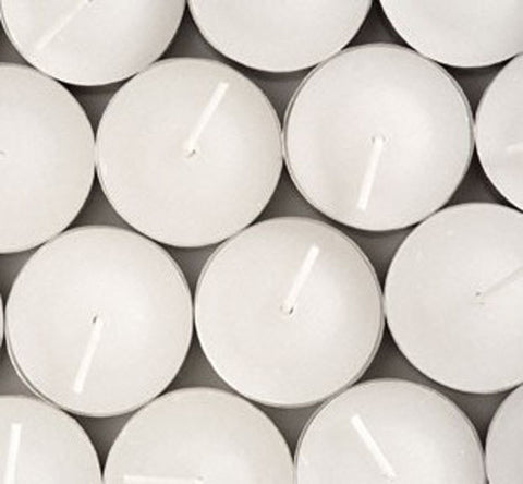 50 Pack Bulk Tea Light Candles - White Smokeless Tealights Unscented - 9 Hour Burn Time - SuperSaverAU - view 2