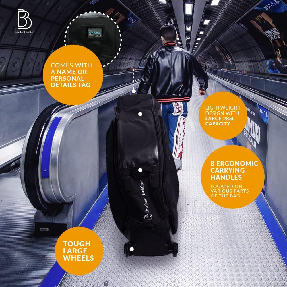 BROTHER BROTHER Bike Travel Bag Case Plane Boat Shipping Transport, Fits Cross Country All Mountain Bike, MTB, TT, Road Triathlon Bike 29er 700c - SuperSaverAU - view 3