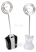 10 Pack Bride & Groom Name Card Stands - SuperSaverAU - view 1