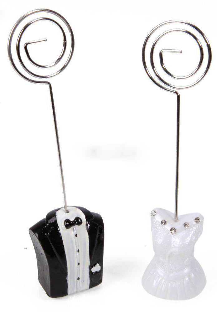 10 Pack Bride & Groom Name Card Stands