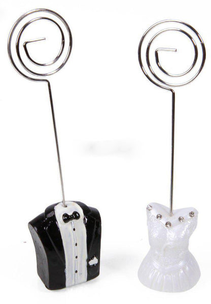 10 Pack Bride & Groom Name Card Stands