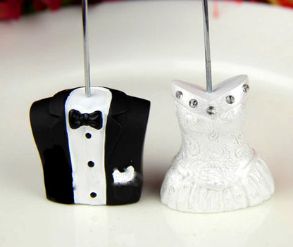 10 Pack Bride & Groom Name Card Stands