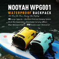NOOYAH 30L Black Waterproof Outdoor Sports Backpack with Roll Top Closure - SuperSaverAU - view 3