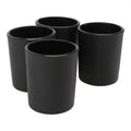 Premium Matte Black Tealight Candle Holders - 20 Pack