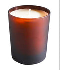 Premium Votive Tealight Candle Holders - Brown Frosted Glass, 10 Pack