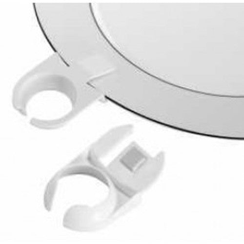 10 Set of Wine Glass Holder Buffet Plate Clips - 75mm, Easy Grip Design