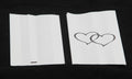 100 Pack Wedding Cake Bags Greaseproof Wax Paper Slice Take Home Favour Large Heart - SuperSaverAU - view 5