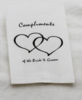 150 Pack Wedding Cake Bags Greaseproof Wax Paper Slice Take Home Favour Heart n Message - SuperSaverAU - view 1