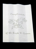 150 Pack Wedding Cake Bags Greaseproof Wax Paper Slice Take Home Favour Silver Doves - SuperSaverAU - view 1