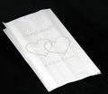 150 Pack Wedding Cake Bags Greaseproof Wax Paper Slice Take Home Favour Silver Heart n Message - SuperSaverAU - view 3