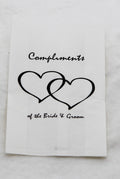 200 Pack Wedding Cake Bags Greaseproof Wax Paper Slice Take Home Favour Heart n Message - SuperSaverAU - view 2