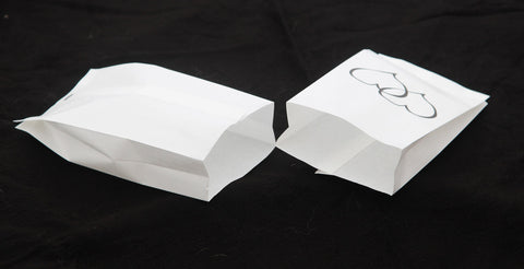 200 Pack Wedding Cake Bags Greaseproof Wax Paper Slice Take Home Favour Large Heart - SuperSaverAU - view 1