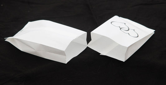 200 Pack Wedding Cake Bags Greaseproof Wax Paper Slice Take Home Favour Large Heart