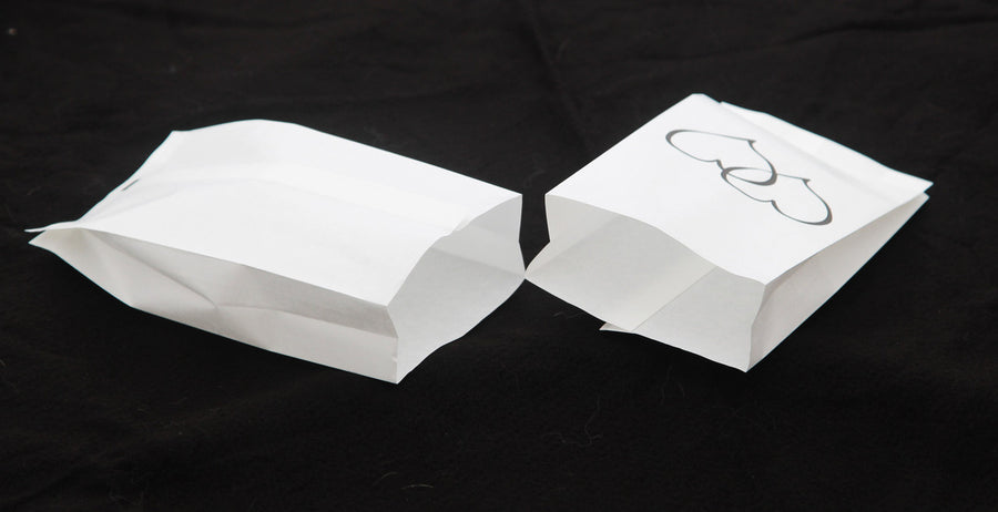 200 Pack Wedding Cake Bags Greaseproof Wax Paper Slice Take Home Favour Large Heart - SuperSaverAU - view 1
