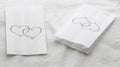 200 Pack Wedding Cake Bags Greaseproof Wax Paper Slice Take Home Favour Large Silver Heart - SuperSaverAU - view 3