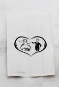 200 Pack Wedding Cake Bags Greaseproof Wax Paper Slice Take Home Favour Bride Groom in Heart - SuperSaverAU - view 2