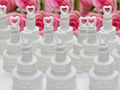25 Pack Wedding Cake Blow Bubble Bottles White Plastic 6cm High Bomboniere Favour Guest Gift - SuperSaverAU - view 3