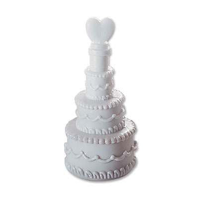 100 Pack Mini Wedding Cake Bubble Bottles send off wedding favors custom party favors - SuperSaverAU - view 2