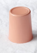 Premium Votive Tealight Candle Holders - Champagne Pale Pink Glass, 40 Pack