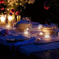 Premium Clear Glass Tealight Candle Holders - 40 Pack
