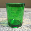 Premium Green Glass Votive Candle Holders 6.5cm - 20 Pack
