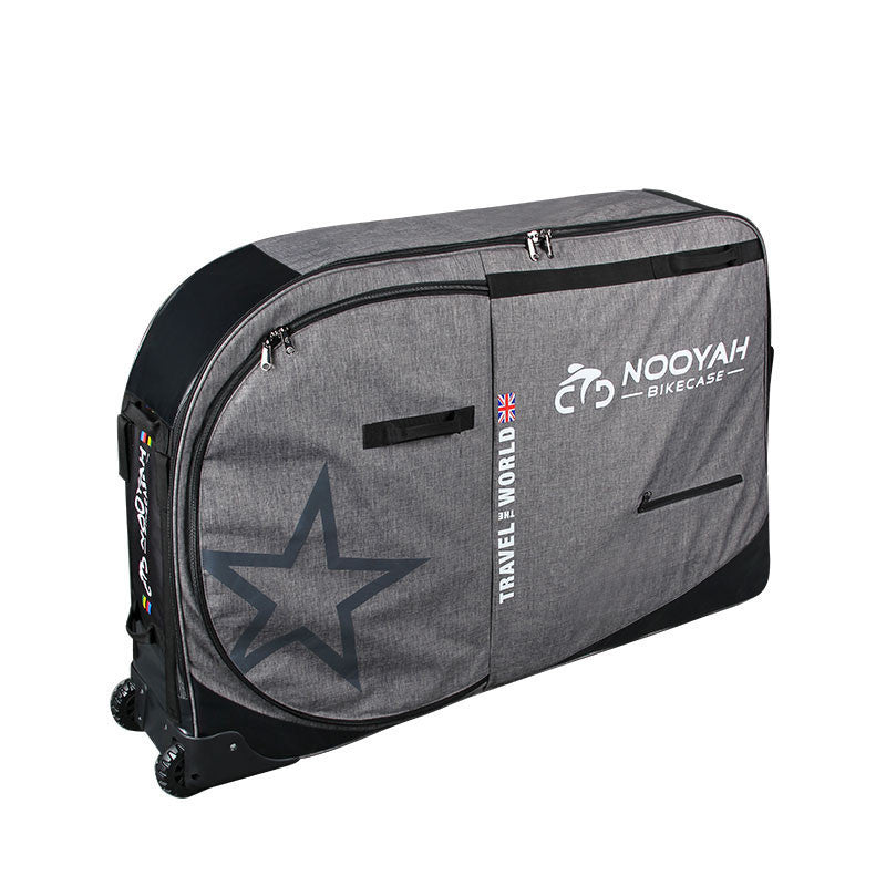 NOOYAH Bike Travel Bag Case Plane Boat Shipping Transport, Fits Cross Country All Mountain Bike, MTB, TT, Road Triathlon Bike 29er 700c - SuperSaverAU - view 1