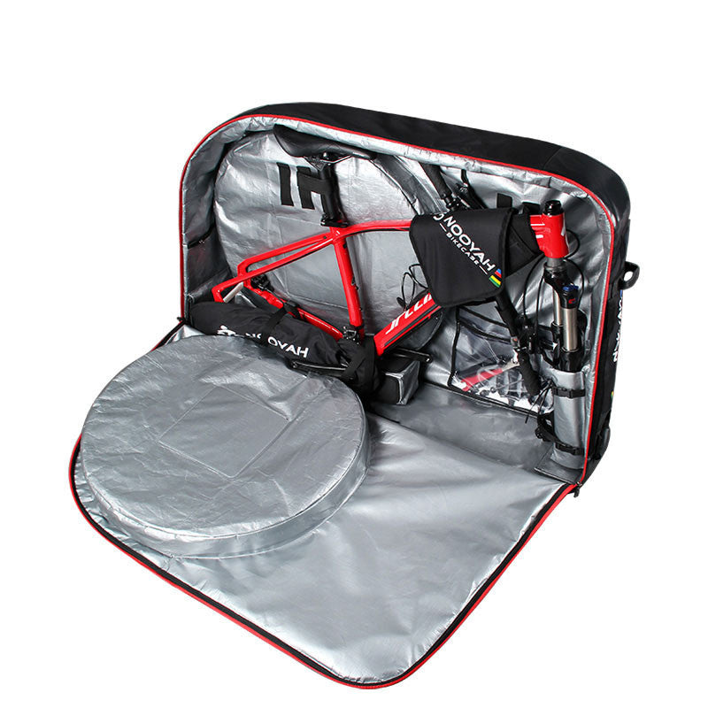 NOOYAH Bike Travel Bag Case Plane Boat Shipping Transport, Fits Cross Country All Mountain Bike, MTB, TT, Road Triathlon Bike 29er 700c - SuperSaverAU - view 5