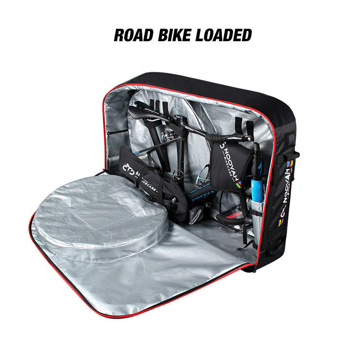 NOOYAH Bike Travel Bag Case Plane Boat Shipping Transport, Fits Cross Country All Mountain Bike, MTB, TT, Road Triathlon Bike 29er 700c - SuperSaverAU - view 13