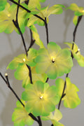 Green Frangipani Stem Fairy Lights 50cm H 20 LED Battery Operated Table Centrepiece - SuperSaverAU - view 2