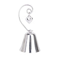 10 Pack Silver Wedding Kissing Bell Name Card Stand Holders - SuperSaverAU - view 1
