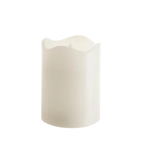 50 Pcs LED Block Pillar Candle White Flameless Safe Indoor Battery Power Party Home Decor Wedding Xmas Table Centrepiece - SuperSaverAU - view 2