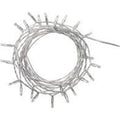 20 LED Arctic White Fairy Lights Battery Powered for Modern Decor - SuperSaverAU - view 1