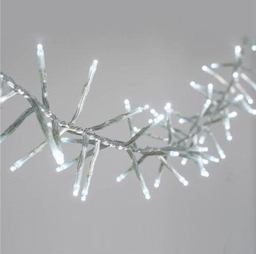 20 LED Arctic White Fairy Lights Battery Powered for Modern Decor