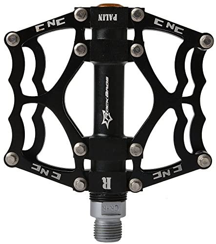 Rockbros Alloy Flat Pedal for BMX MTB - Ultralight 156g with Tri Bearing Grips