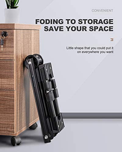 Bike Stand Foldable Portable- Rockbros Aluminum Alloy Light Weight 1.6gk Garage House Shed Bike Wheel Holder Portable - SuperSaverAU - view 4