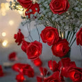 Red Rose Battery String Fairy Lights - Romantic Decor for Weddings & Parties - SuperSaverAU - view 6