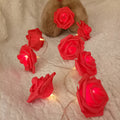 Red Rose Battery String Fairy Lights - Romantic Decor for Weddings & Parties - SuperSaverAU - view 4