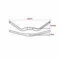 Satori MTB Handlebar 35mm Rise 780mm Width AL7050 Black 320g - SuperSaverAU - view 3