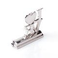Silver 'LOVE' Name Card Place Stands - 10 Pack, Elegant Wedding Favour - SuperSaverAU - view 4