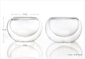 Gongfu Tea Set - 5 Glass Cups, 600ml Teapot with Filter & Warmer - SuperSaverAU - view 3