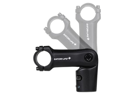 Satori UP2 Plus Adjustable eBike Stem with Cable Hide - Black