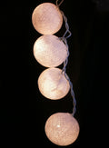 20 White 5cm Ball battery string LED - wedding party home event decoration - SuperSaverAU - view 3