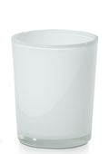 Premium Pure White Glass Tealight Candle Holders 6.5cm - 40 Pack