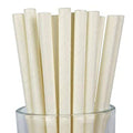 50 Pack White Eco Paper Drinking Straws - SuperSaverAU - view 2