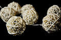 20 LED Cream Rattan Ball Lights Battery Powered for Elegant Decor - SuperSaverAU - view 4