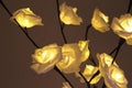 White Rose Stem Fairy Lights 50cm H 20 LED Battery Operated Table Centrepiece - SuperSaverAU - view 3